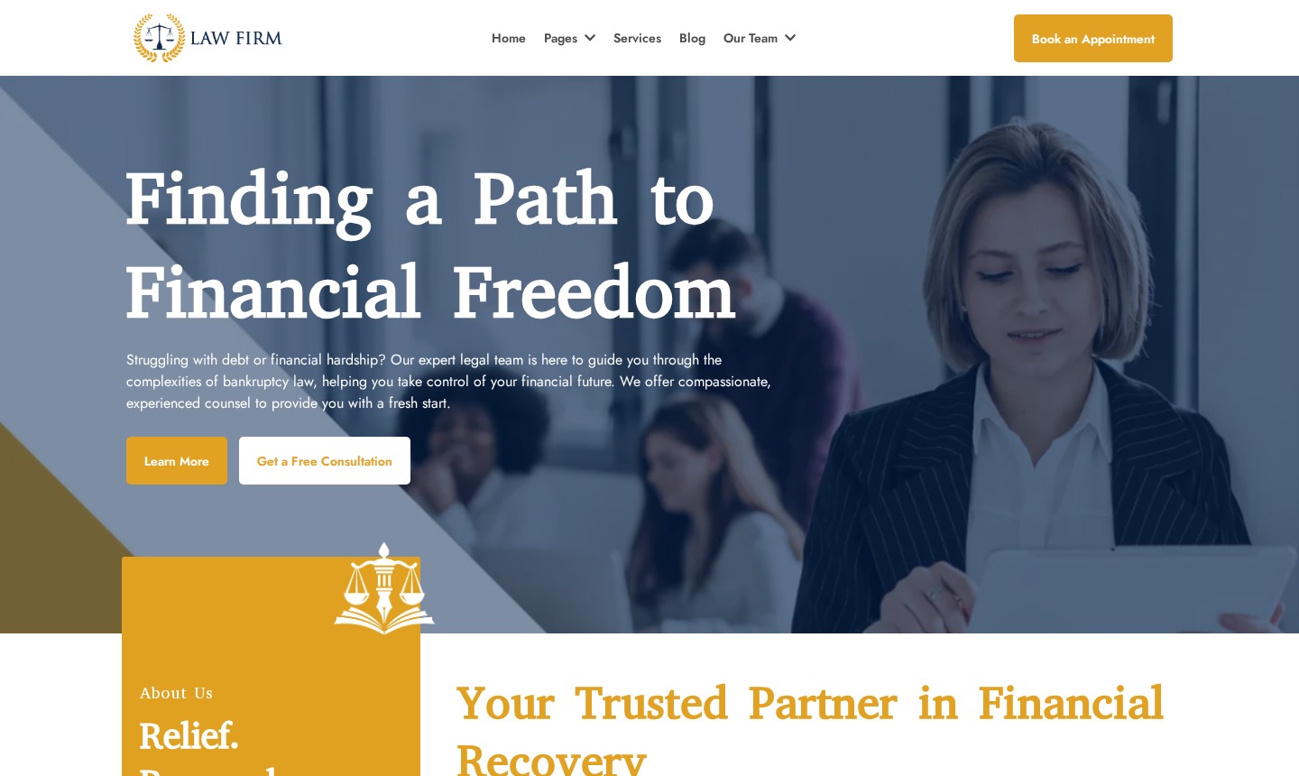 Bankruptcy Law Firm Demo