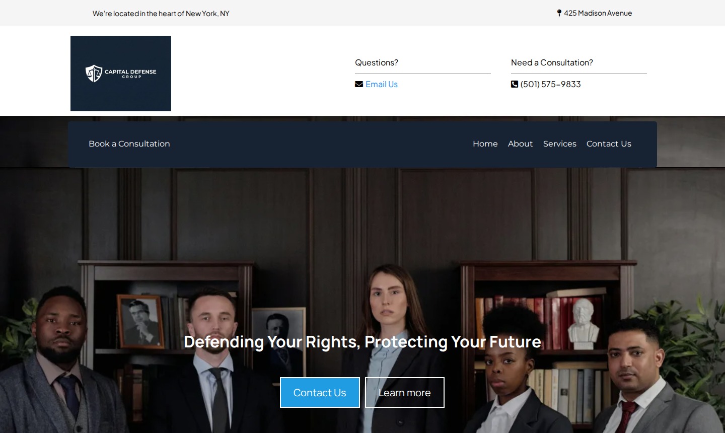 Criminal Defense Law Firm Demo