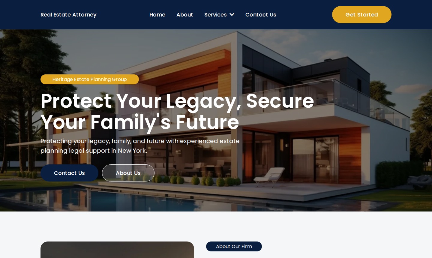 Estate Planning Law Firm Demo