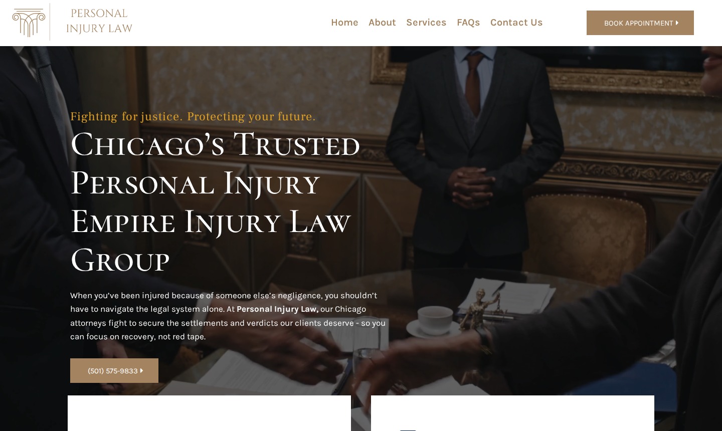 Law firm website demo